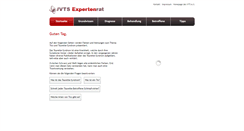 Desktop Screenshot of expertenrat.iv-ts.de